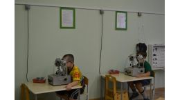 на лечении в ортоптическом кабинете